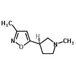 CAS#: 226088-55-7, 3-Methyl-5-[(3R)-1-Methyl-3-Pyrrolidinyl]-1,2-Oxazole