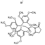 CAS#: 226409-58-1, {2-[(2,5-Dioxo-1-Pyrrolidinyl)Oxy]-2-Oxoethyl}[Tris(2,4,6-Trimethoxyphenyl)]Phosphonium Bromide