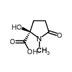 CAS#: 22671-35-8, 2-Hydroxy-1-Methyl-5-Oxo-L-Proline