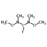 CAS#: 22692-27-9, N,N'-Dimethoxy-N,N'-dimethylphosphorodiamidous fluoride