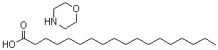 CAS#: 22707-25-1, Stearic Acid, Compound With Morpholine (1:1)