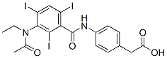 CAS#: 22708-43-6, 2-[4-[[3-(Acetyl-Ethyl-Amino)-2,4,6-Triiodo-Benzoyl]Amino]Phenyl]Acetic Acid