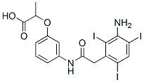 CAS#: 22708-54-9, 2-[3-[[2-(3-Amino-2,4,6-Triiodo-Phenyl)Acetyl]Amino]Phenoxy]Propanoic Acid