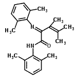 CAS#: 22747-89-3, (2E)-N-(2,6-Dimethylphenyl)-2-[(2,6-Dimethylphenyl)Imino]-3,4-Dimethyl-3-Pentenamide
