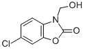 CAS 登录号：2275-07-2， 6-氯-3-(羟基甲基)-1,3-苯并恶唑-2-酮