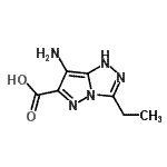 CAS#: 227611-28-1, 7-Amino-3-Ethyl-1H-Pyrazolo[5,1-c][1,2,4]Triazole-6-Carboxylic Acid
