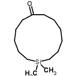 CAS#: 22778-68-3, 1,1-Dimethylsilacyclotridecan-7-one
