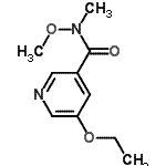 CAS 登录号：227939-21-1， 5-乙氧基-N-甲氧基-N-甲基烟酰胺