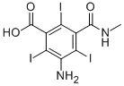 CAS#: 2280-89-9, 3-Amino-2,4,6-Triiodo-5-(Methylcarbamoyl)Benzoic Acid