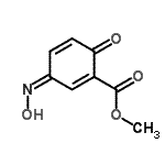 CAS#: 22802-57-9, Methyl (3Z)-3-(Hydroxyimino)-6-Oxo-1,4-Cyclohexadiene-1-Carboxylate