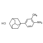 CAS#: 2283-34-3, 4-(Adamantan-1-Yl)-2-Methylaniline Hydrochloride (1:1)