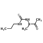 CAS 登录号：228578-14-1， 2-乙酰基-2-甲基-N-丙基肼基硫代甲酰胺