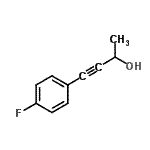 CAS#: 229015-32-1, 4-(4-Fluorophenyl)-3-Butyn-2-Ol