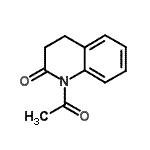 CAS 登录号：229496-38-2， 1-乙酰基-3,4-二氢-2(1H)-喹啉酮