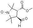 CAS#: 229621-04-9, [(3R,4R)-3-Formyl-4-(methoxycarbonyl)-2,2,5,5-tetramethyl-1-pyrrolidinyl]oxidanyl
