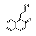CAS 登录号：22977-75-9， 1-烯丙基-2(1H)-喹啉硫酮