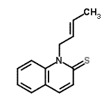 CAS#: 22977-76-0, 1-[(2E)-2-Buten-1-Yl]-2(1H)-Quinolinethione