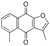 CAS 登录号：22985-02-0， 3,5-二甲基萘并[2,3-b]呋喃-4,9-二酮
