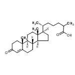 CAS#: 23017-97-2, 3-Oxocholest-4-En-26-Oic Acid