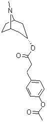 CAS#: 23035-93-0, 4-Acetoxybenzenepropionic Acid (1R,5S)-Tropan-3alpha-Yl Ester