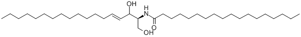 CAS 登录号：2304-81-6， N-[(1S,2R,3E)-2-羟基-1-(羟基甲基)-3-十七碳烯-1-基]-十八烷酰胺