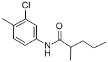 CAS#: 2307-68-8, N-(3-Chloro-4-Methylphenyl)-2-Methylpentanamide