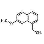 CAS#: 23076-74-6, 1-Ethyl-7-Methoxynaphthalene