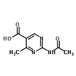 CAS#: 23092-47-9, 2-Acetamido-4-Methyl-5-Pyrimidinecarboxylic Acid