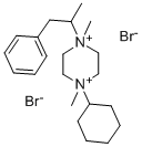 CAS#: 23111-79-7, 1-Cyclohexyl-1,4-Dimethyl-4-(alpha-Methylphenethyl)-Piperazinium Dibromide