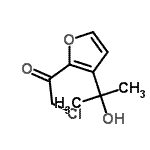 CAS#: 231297-30-6, 2-Chloro-1-[3-(2-Hydroxy-2-Propanyl)-2-Furyl]Ethanone