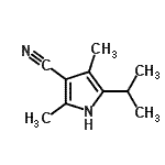 CAS#: 231609-84-0, 5-Isopropyl-2,4-Dimethyl-1H-Pyrrole-3-Carbonitrile