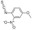 CAS 登录号：23165-60-8， 1-异硫氰酸基-4-甲氧基-2-硝基-苯