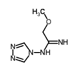 CAS#: 23195-55-3, 2-Methoxy-N-(4H-1,2,4-Triazol-4-Yl)Ethanimidamide