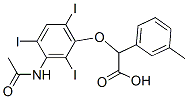 CAS#: 23197-56-0, 2-[3-(Acetylamino)-2,4,6-Triiodophenoxy]-2-(m-Tolyl)Acetic Acid