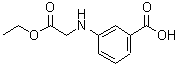 CAS#: 23218-94-2, 3-[(2-Ethoxy-2-Oxoethyl)Amino]Benzoic Acid