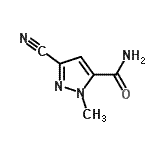 CAS#: 232281-31-1, 3-Cyano-1-Methyl-1H-Pyrazole-5-Carboxamide