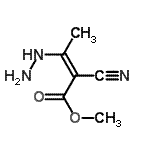 CAS#: 23286-78-4, Methyl (2Z)-2-Cyano-3-Hydrazino-2-Butenoate