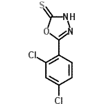 CAS#: 23288-92-8, 5-(2,4-Dichlorophenyl)-1,3,4-Oxadiazole-2-Thiol