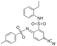 CAS#: 23311-75-3, N-[4-Diazo-2-[[(2-Ethylphenyl)Amino]Sulphonyl]Cyclohexa-2,5-Dien-1-Ylidene]-p-Toluenesulphonamide