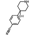 CAS#: 233261-72-8, 4-(4-Hydroxy-4-Piperidinyl)Benzonitrile