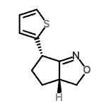CAS#: 233606-27-4, (3aR,6S)-6-(2-Thienyl)-3A,4,5,6-Tetrahydro-3H-Cyclopenta[c][1,2]Oxazole