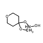 CAS#: 233677-84-4, Hydroxy[(4-Methoxytetrahydro-2H-Pyran-4-Yl)Oxy]Amine