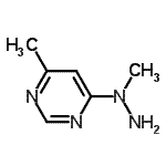 CAS#: 23372-26-1, 4-Methyl-6-(1-Methylhydrazino)Pyrimidine