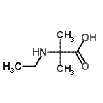 CAS 登录号：23441-02-3， N-乙基-2-甲基丙氨酸