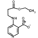 CAS 登录号：234450-52-3， 乙基N-(3-硝基-4-吡啶基)-beta-丙氨酸酯
