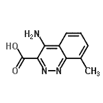 CAS#: 234782-66-2, 4-Amino-8-Methyl-3-Cinnolinecarboxylic Acid