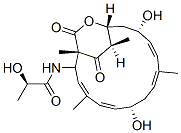 CAS#: 23498-37-5, (S)-N-[(1S,2R,3E,5E,7S,9E,11E,13S,15R,19R)-7,13-Dihydroxy-1,4,10,19-Tetramethyl-17,18-Dioxo-16-Oxabicyclo[13.2.2]Nonadeca-3,5,9,11-Tetren-2-Yl]-2-Hydroxypropanamide