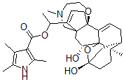 CAS#: 23509-21-9, Batrachotoxinin A 20-(2,4,5-Trimethyl-1H-Pyrrole-3-Carboxylate)