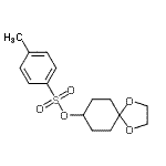 CAS 登录号：23511-05-9， 1,4-二氧杂螺[4.5]癸-8-基4-甲基苯磺酸酯