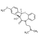 CAS#: 23515-44-8, (2R,3S)-5-[2-(Dimethylamino)Ethyl]-3-Hydroxy-2-(4-Methoxyphenyl)-2,3-Dihydro-1,5-Benzothiazepin-4(5H)-One